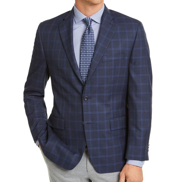 Michael Kors Men's Windowpane Sport Coat